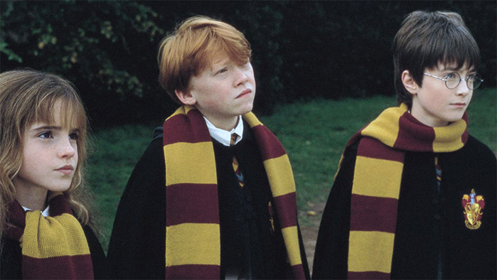 Hermione, Ron e Harry