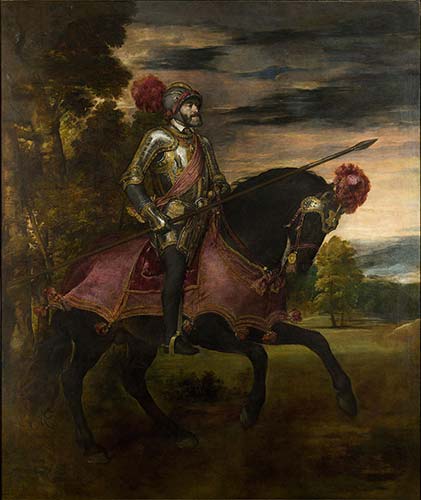 "Ritratto di Carlo V a cavallo" 