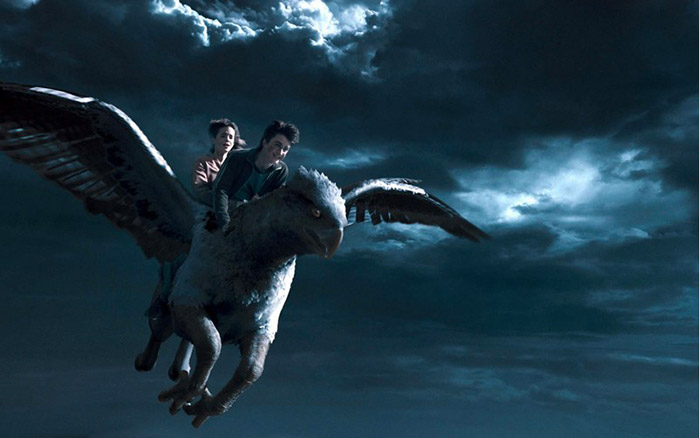 Hermione e Harry volano a salvare Sirius